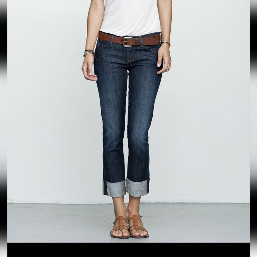 Citizens Of‎ Humanity Dani Cropped Straight Leg Jeans Size 28